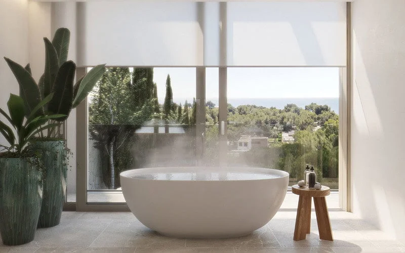 Spacious designer villa with sea views – photo 9