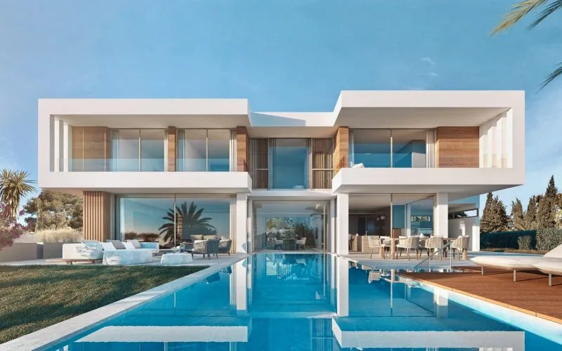 Large plot directly on the harbor …
