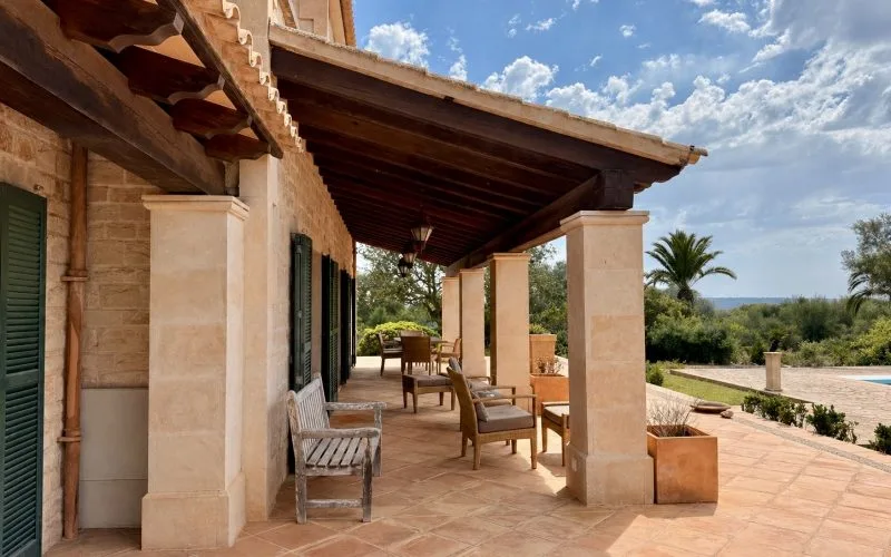 Private finca with sweeping views all the way to Cabrera in a quiet location near Ses Salines – photo 6