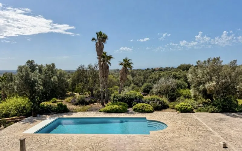 Private finca with sweeping views all the way to Cabrera in a quiet location near Ses Salines – photo 2