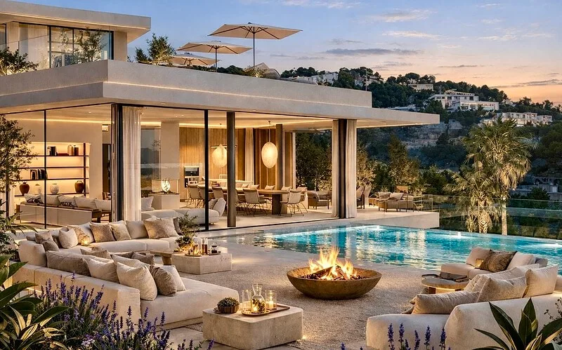Turnkey-ready designer villa with panoramic views of the Bay of Palma – photo 3