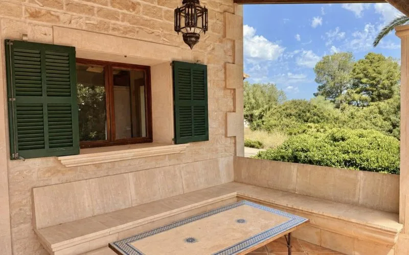 Private finca with sweeping views all the way to Cabrera in a quiet location near Ses Salines – photo 8